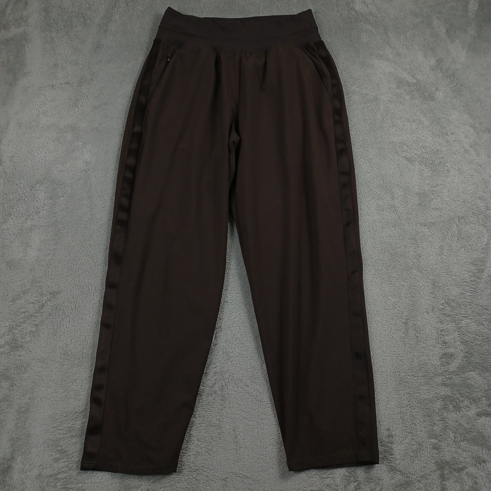 Athleta Pants Womens 6 Black Nolita Slim Tapered Crop Activewear‎ Stretch FA21